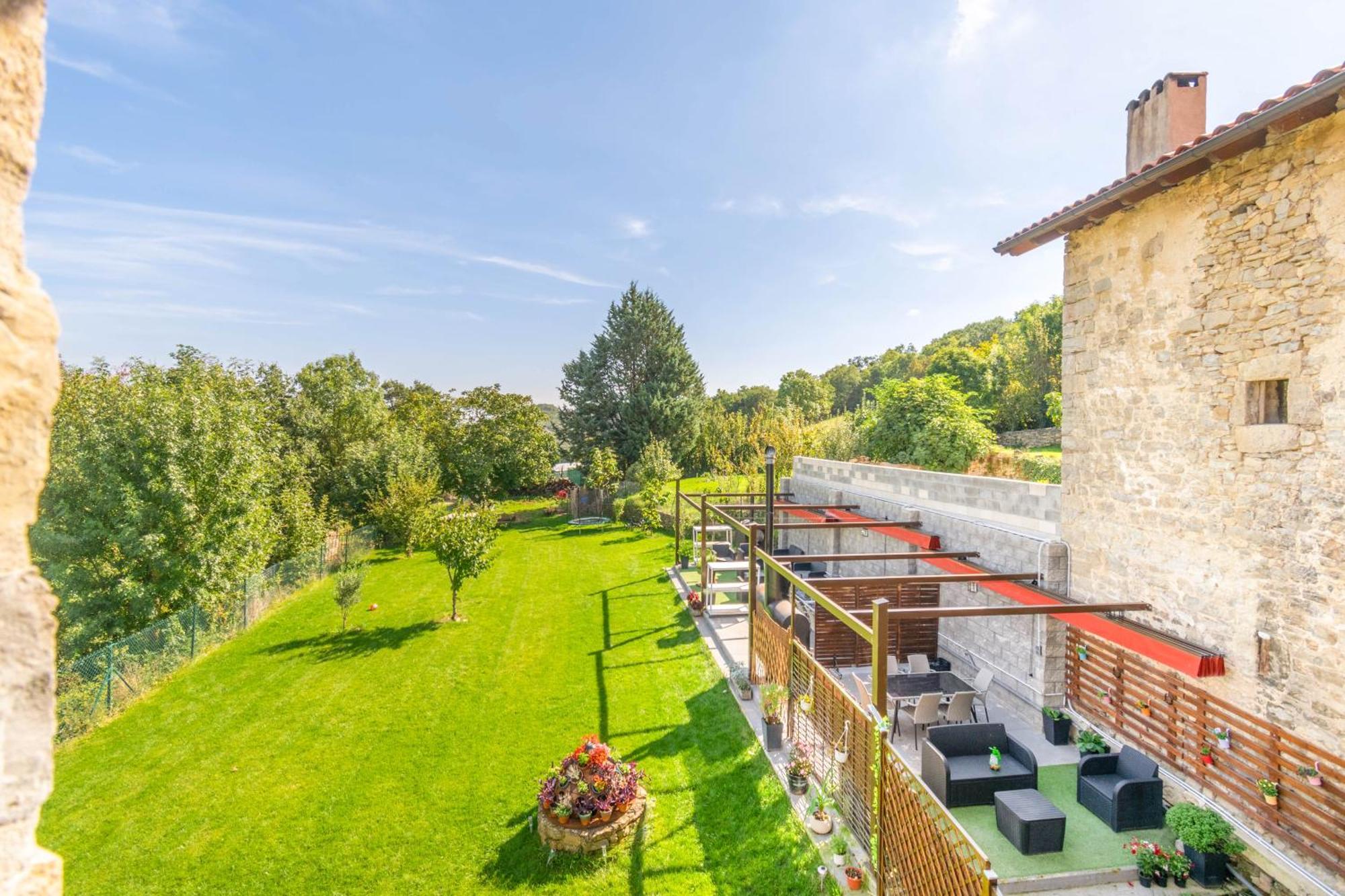 Acogedora Casa Rural Con Jardin Y Barbacoa Proxima A Pamplona Villa Ilzarbe Exterior foto